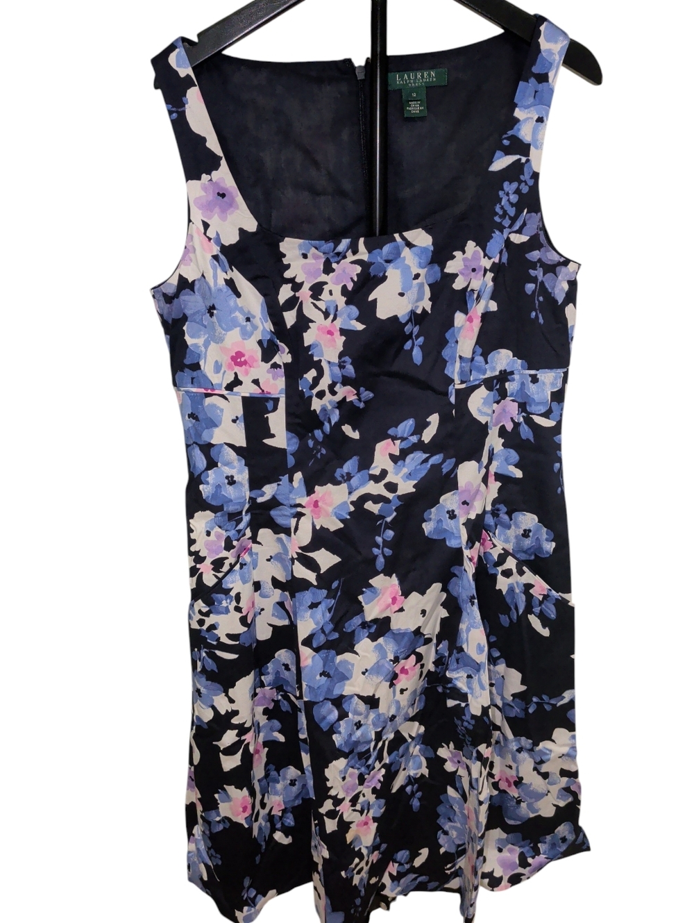 Ralph Lauren Blue Floral Dress